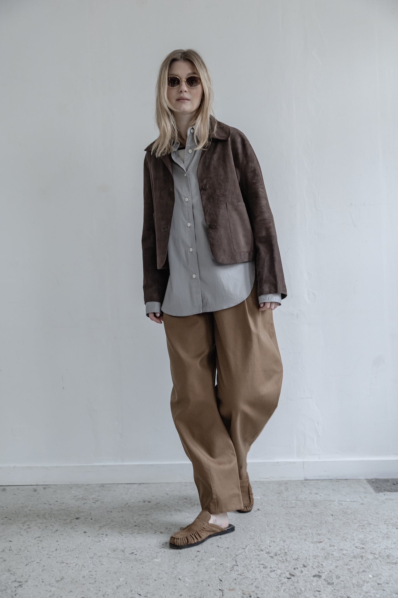 Lizet - Dark Brown suede